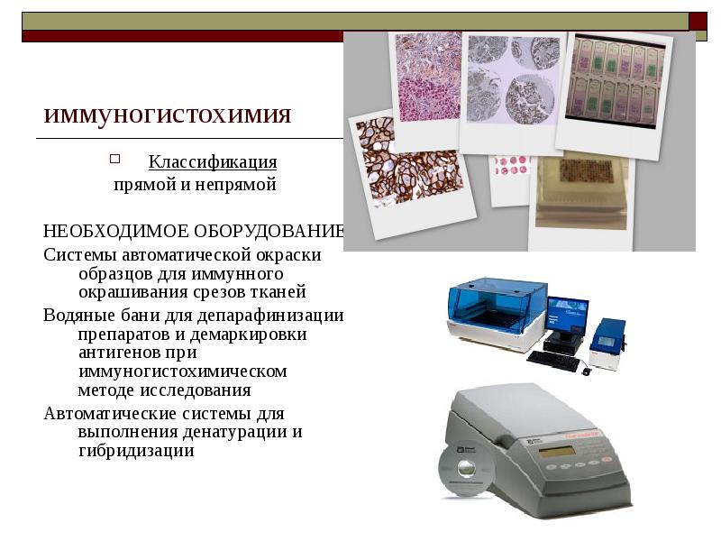 Иммуногистохимические методы презентация