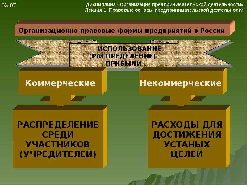 Правовые основы предпринимательской деятельности кратко