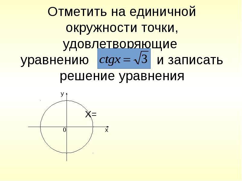 Отметьте на единичной окружности точку. Тригонометрические уравнения окружность. Решите уравнение на единичной окружности. Тригонометрические уравнения единичная окружность.