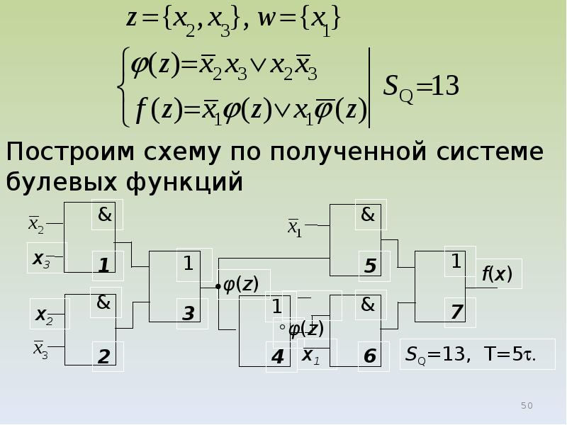 Построение комбинационных схем онлайн