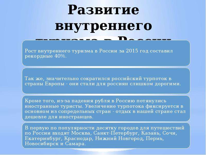 Вопросы по туризму. Развитие внутреннего туризма. Развитие внутреннего туризма в России. Внутренний туризм в России. Виды внутреннего туризма.