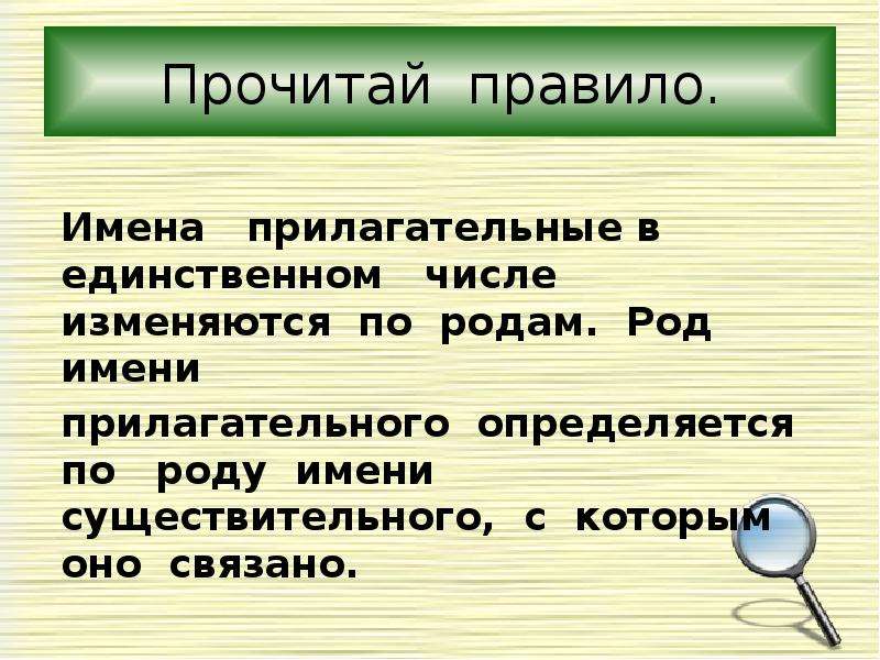 Предрассветной род прилагательного