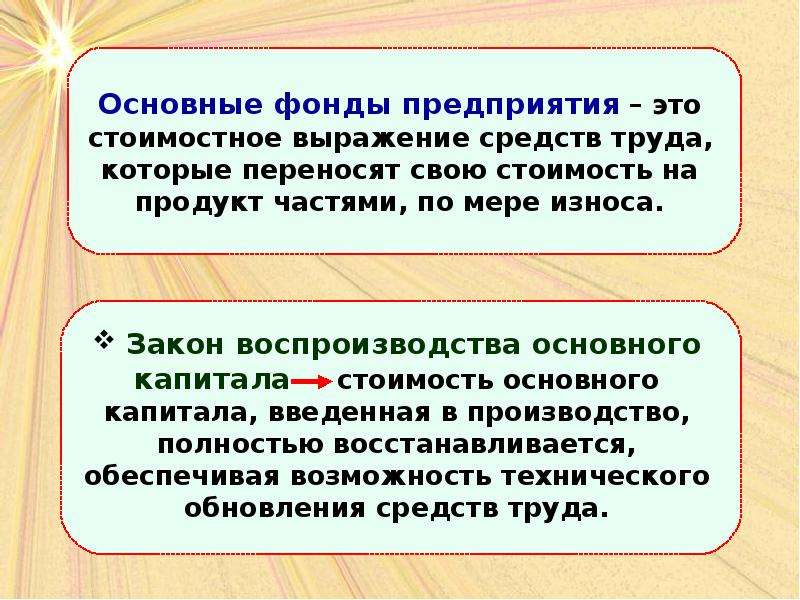 Понятие основного капитала. Основные средства стоимостное выражение средств труда. Основные фонды предприятия - это стоимостное выражение средств труда. Основные фонды предприятия переносят. Основные средства переносят свою стоимость на:.