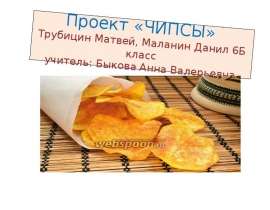 Проект «Чипсы»