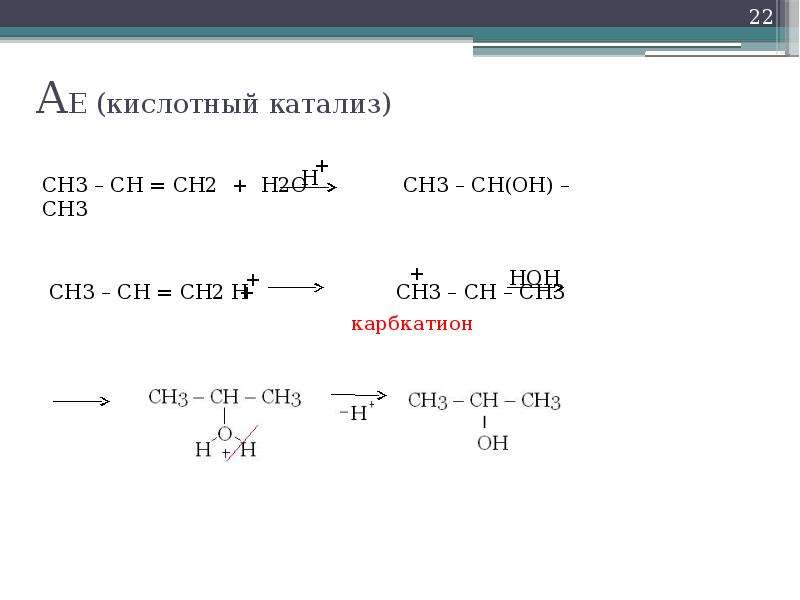 AE (кислотный катализ)