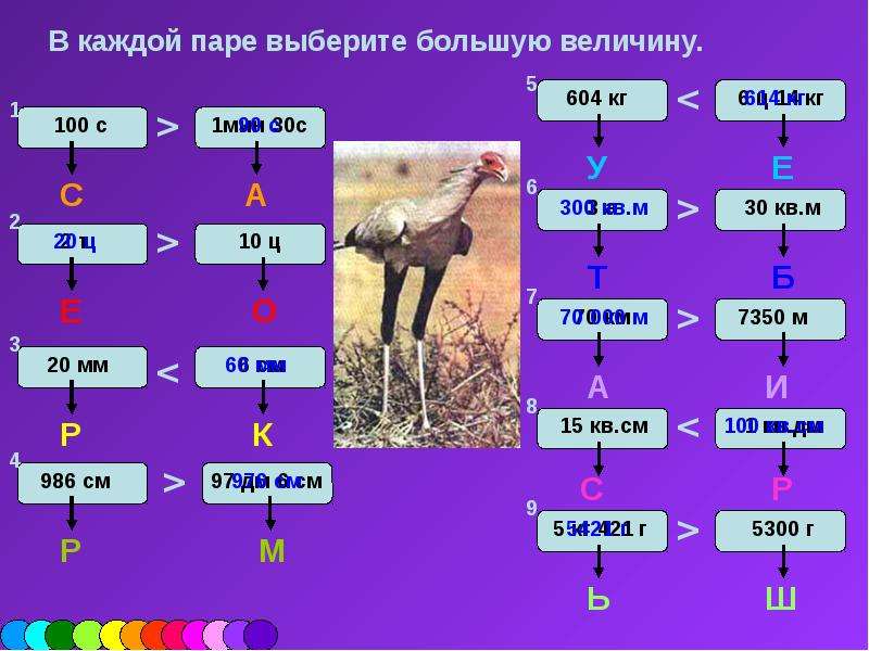 Сравни животных используя рисунки у кого больше масса длина и число ног лиса и рак