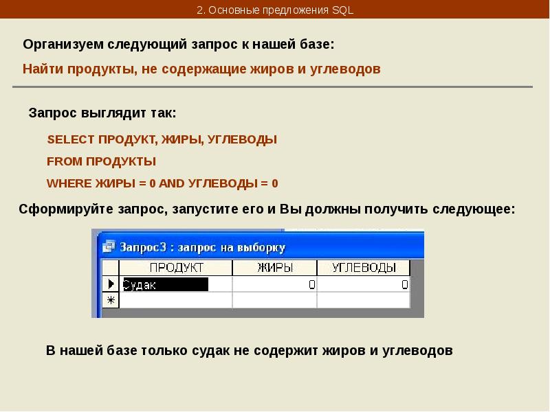 Как узнать базу. Предложения SQL. Предложение с from SQL. Как найти в базе. Фарсив база поиска.