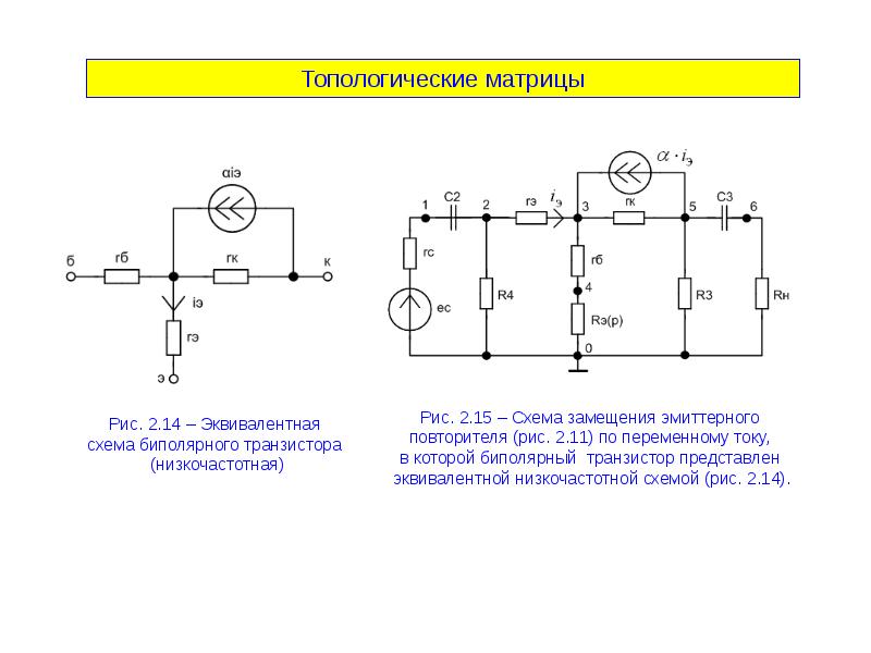 Топологическое описание схемы