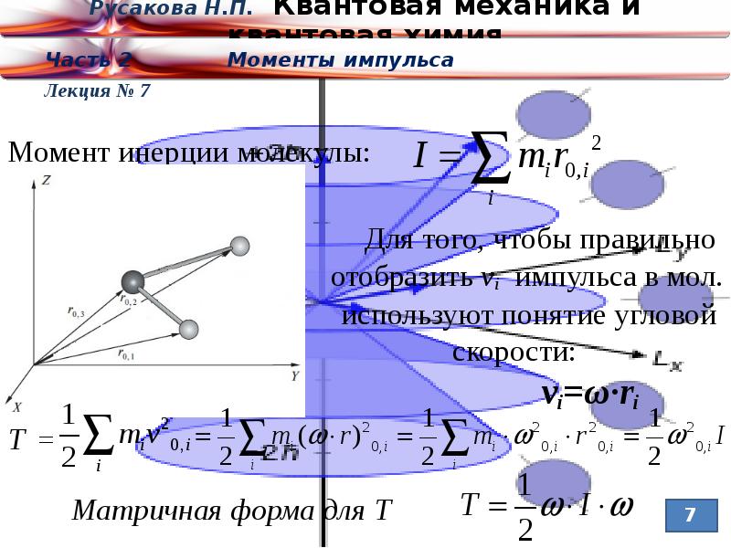 Угловой момент системы