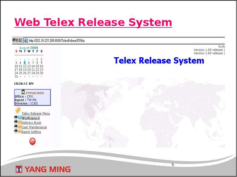 Web Telex Release System - презентация, доклад, проект скачать