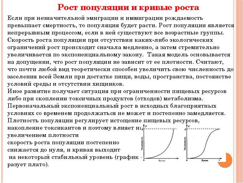 Рост популяции. Кривая роста популяции. Рост популяции и кривые роста. Непрерывный рост популяции график. Рост и скорость роста популяции.