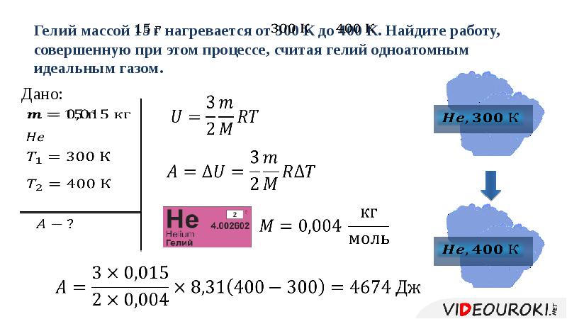 Молярная масса гелия в химии