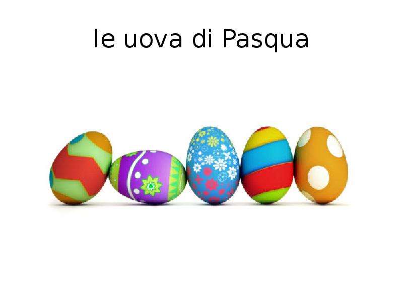 le uova di Pasqua