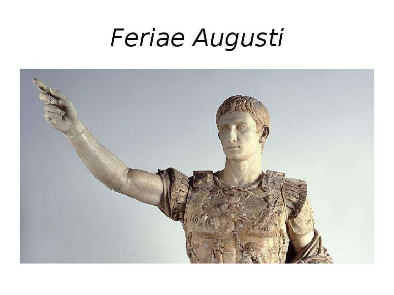 Feriae Augusti