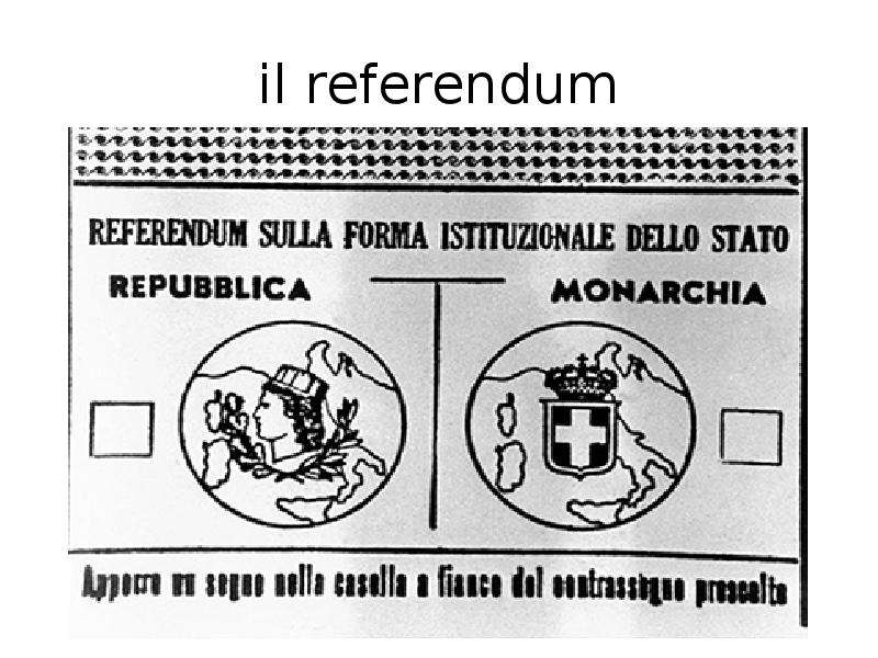 il referendum