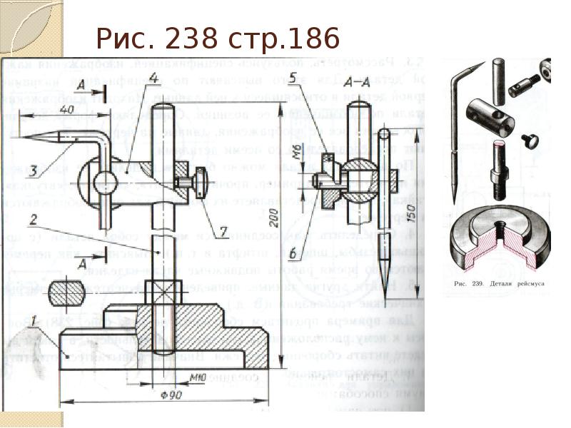 Вопросы к сборочному чертежу рис 244