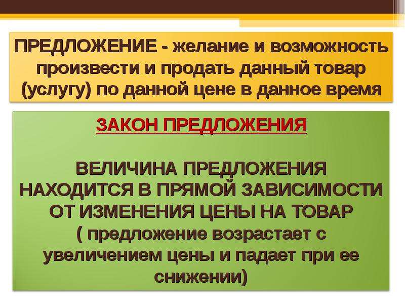 Рыночные отношения в политике. Предложение это желание и возможность. Предложение это желание. Слайд желание и предложения.