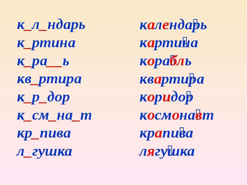 Словарный картинный диктант 1 класс презентация