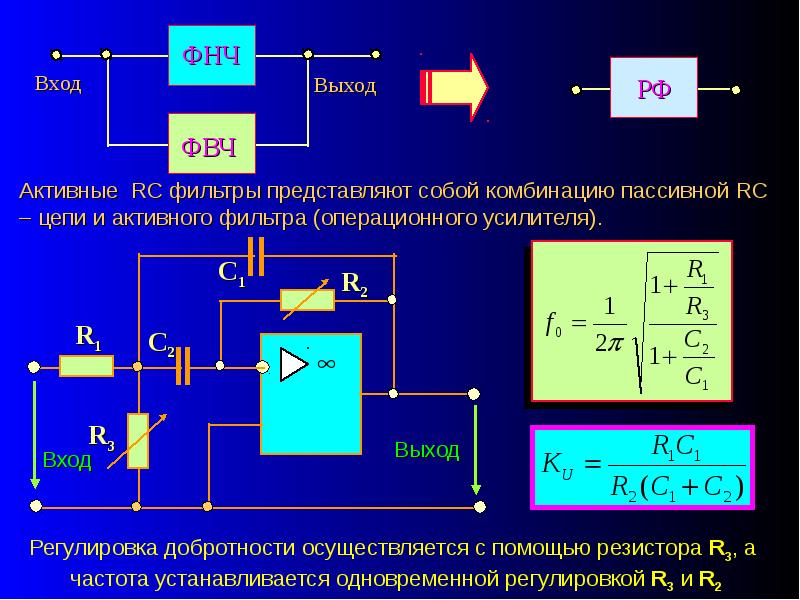 Электрические фильтры презентация