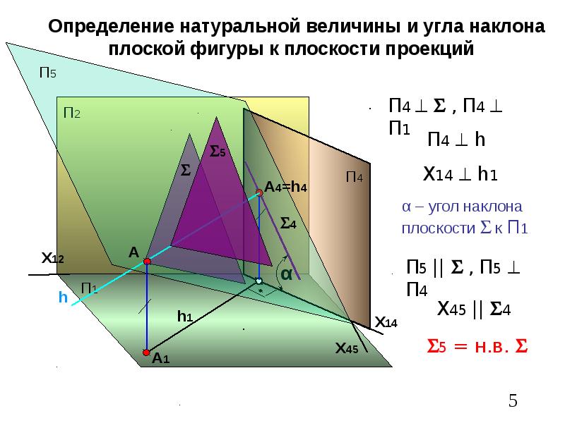 Проекция решение задач