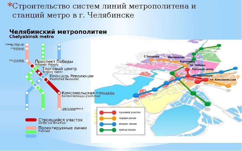 Схема метротрама челябинск на карте челябинска - 90 фото