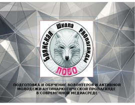 Подготовка и обучение волонтеров и активной молодежи антинаркотической пропаганде в современной медиасреде