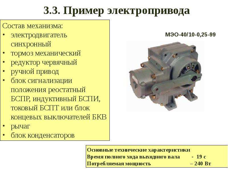 Электропривод презентация по электротехнике