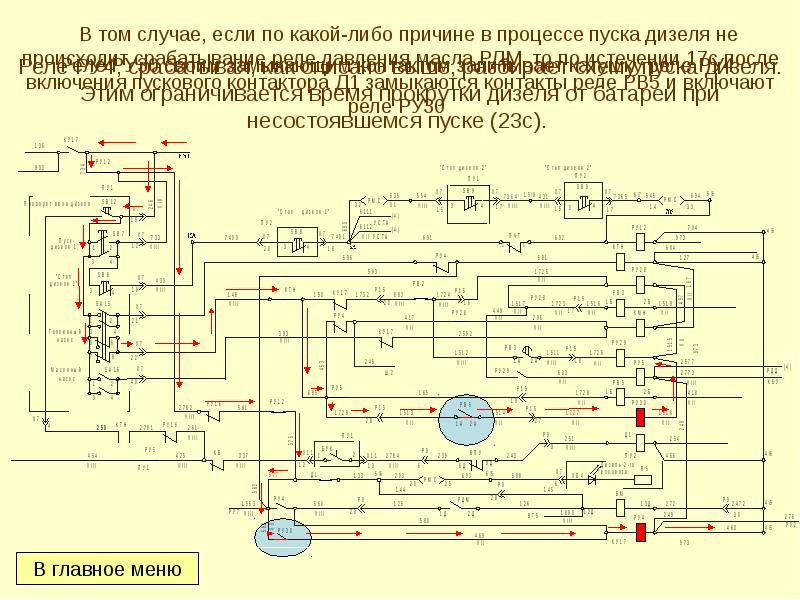 Электрическая схема тэп 70