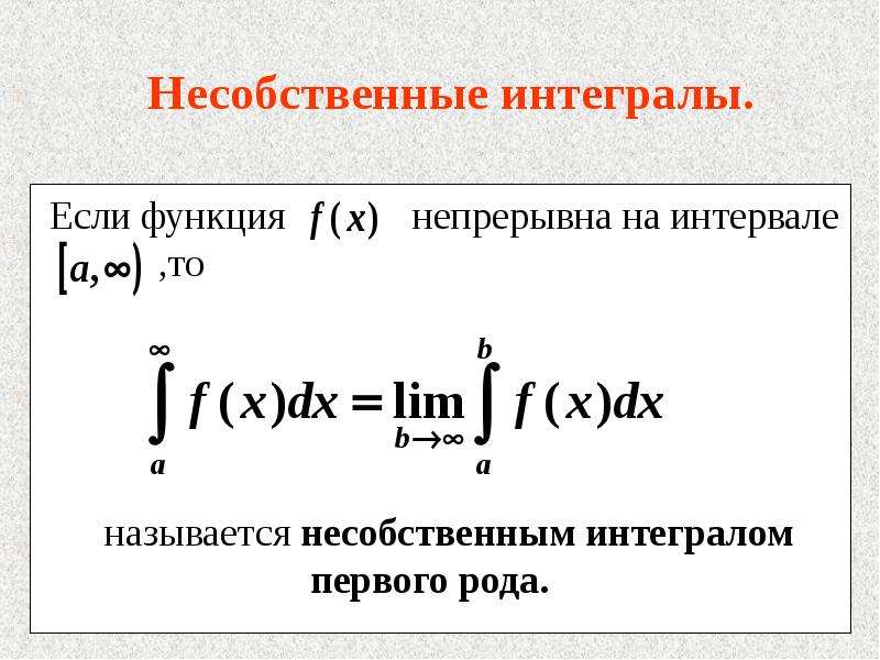 Определенные интегралы презентация