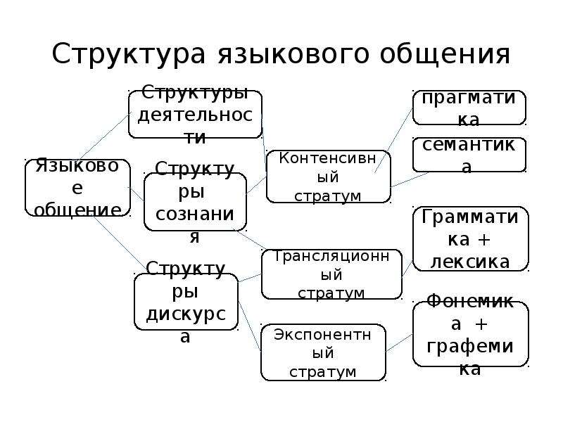 Языковой состав. Языковая структура. Структура языкового общения. Лингвистическая иерархия. Иерархия языков.