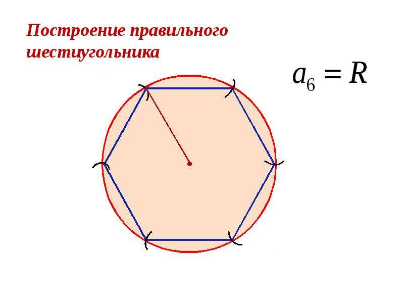 Правильный шестиугольник со стороной. Правильный шестиугольник чертеж. Опишите построение правильного шестиугольника.