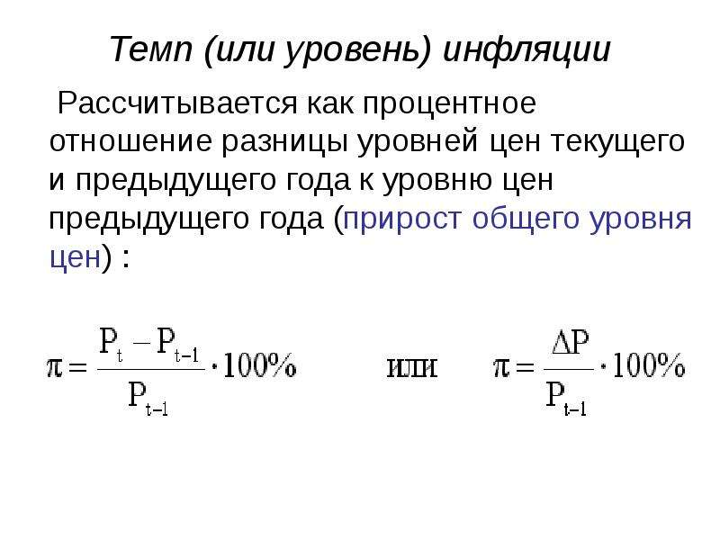 Общий уровень цен