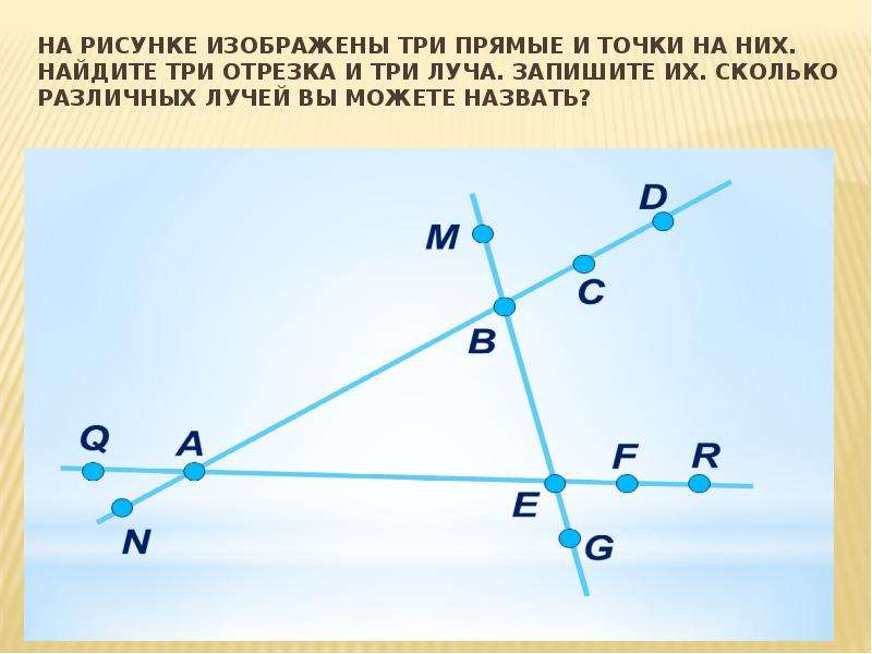 Сколько различных отрезков изображено на рисунке 32