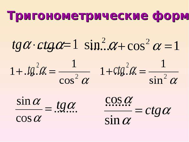 Тригонометрические формулы 10 класс урок. Основные тригонометрические тождества 10 класс формулы. Формулы сумм тригонометрических тождеств. Формула основного тригонометрического тождества. Основные тригонометрические формулы 10 класс Алгебра.