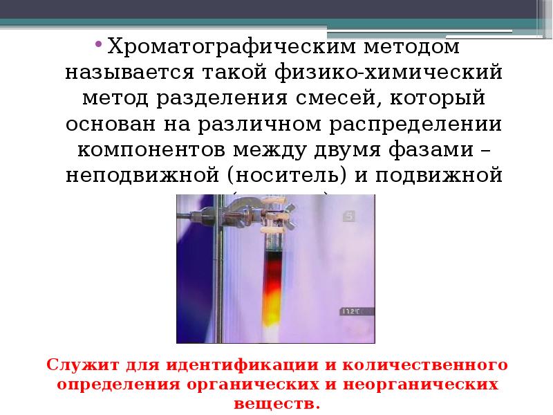 Тонкослойная хроматография презентация