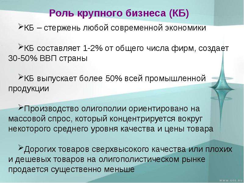 Кб экономика. Роль крупного бизнеса. Функции крупного бизнеса. Роль малого бизнеса в современной экономике.