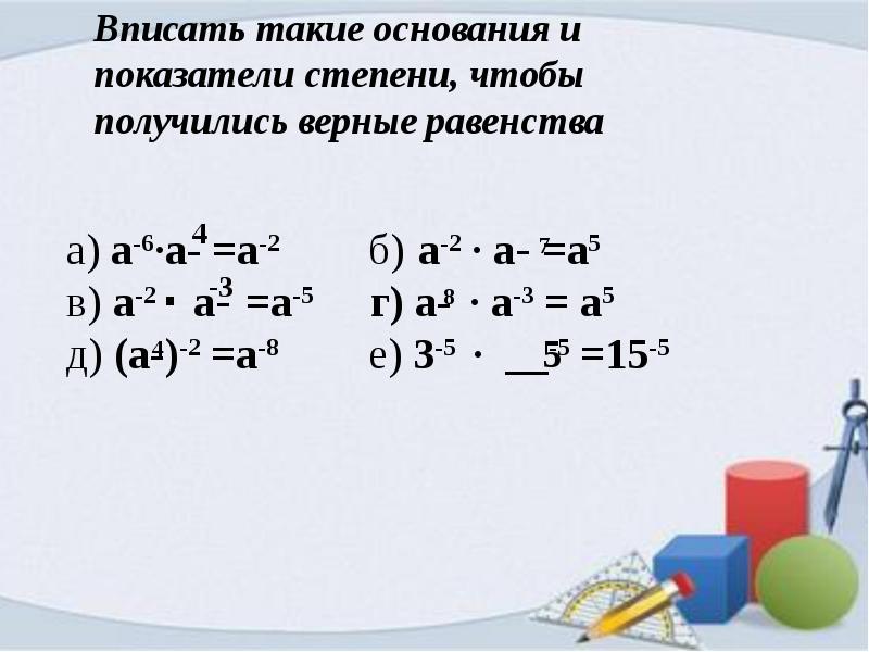 Степень с целым показателем 10 класс. Сложение членов с степенями. Эссе на тему степень с целым показателем.