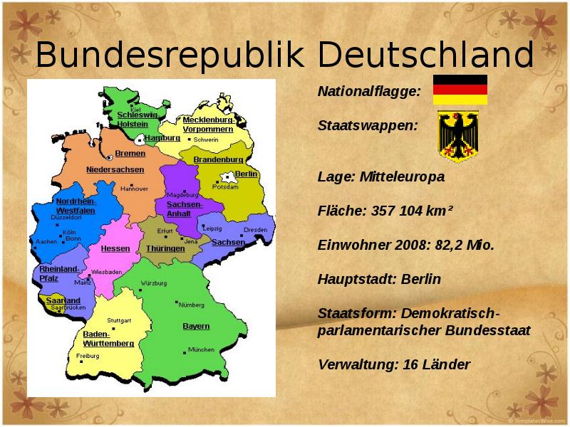 Geschichte deutschlands презентация