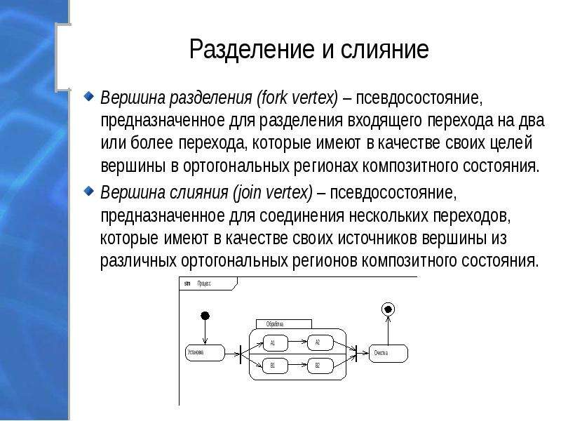 Перехода к более. Слияние и Разделение потоков.. Разделение - Разделение слияние - слияние. Слияние и Разделение потоков жидкости. Нетриггерный переход на диаграмме конечного автомата.