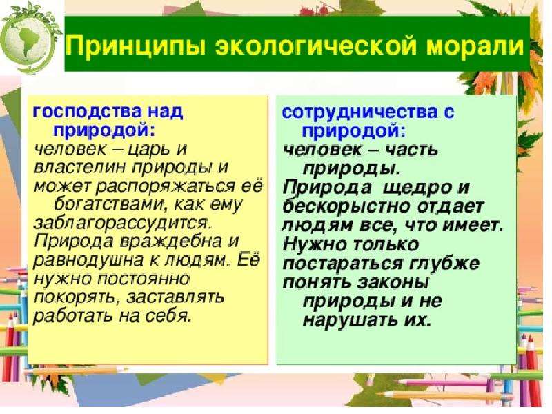 Окружающее нравственный. Принципы экологической морали. Экологическая мораль примеры. Принципы экологической морали 7 класс. Господство человека над природой примеры.