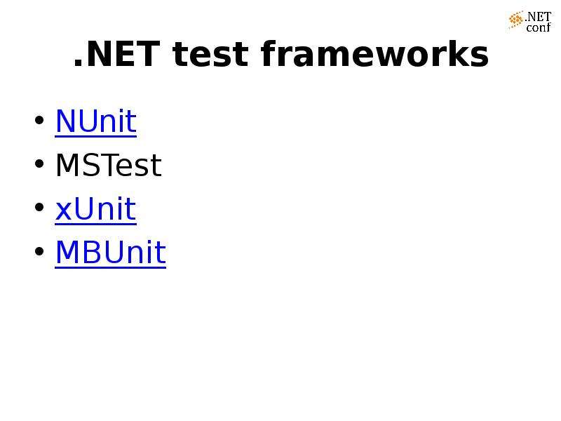 Testing frameworks. NUNIT тест. Сравнить NUNIT И XUNIT. Test net. MSTEST vs XUNIT vs NUNIT.