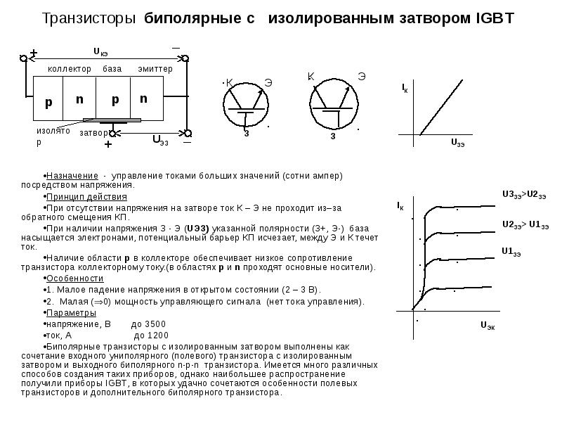 Температурные изменения тока затвора в схеме с автоматическим смещением на полевом транзисторе пт