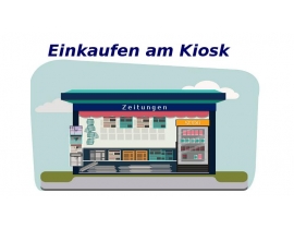 Einkaufen am Kiosk
