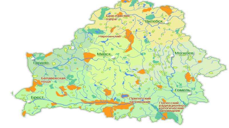 Карта белоруссия браславские озера