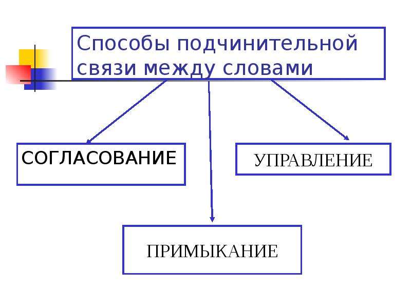 Виды подчинительной связи 8 класс презентация