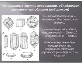 Тема 6. Геология. Минералы