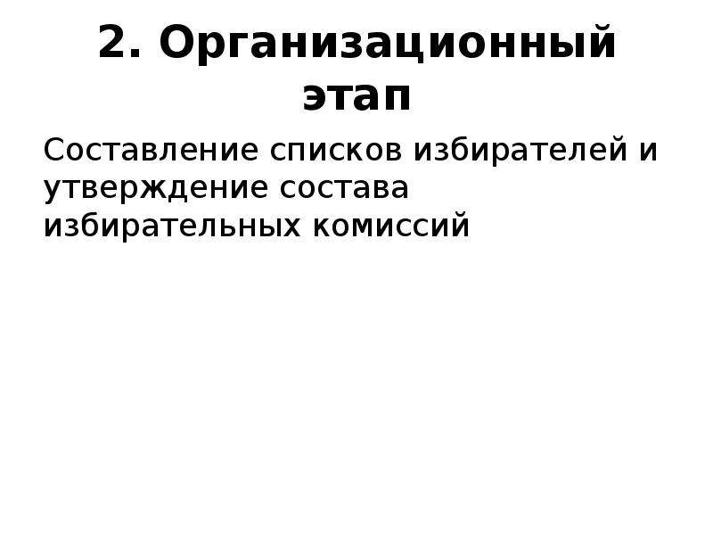 Избирательная кампания презентация 11 класс