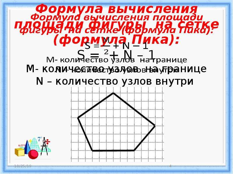 Как измерить площадь многоугольника