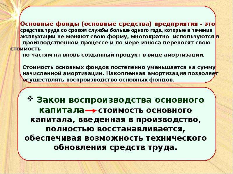 Фонд доклад. Основные производственные фонды это средства труда. Основные производственные фонды переносят свою стоимость на. Воспроизводство основных фондов. Закон о фондах.