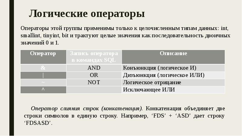 Укажите истинные высказывания реляционные базы